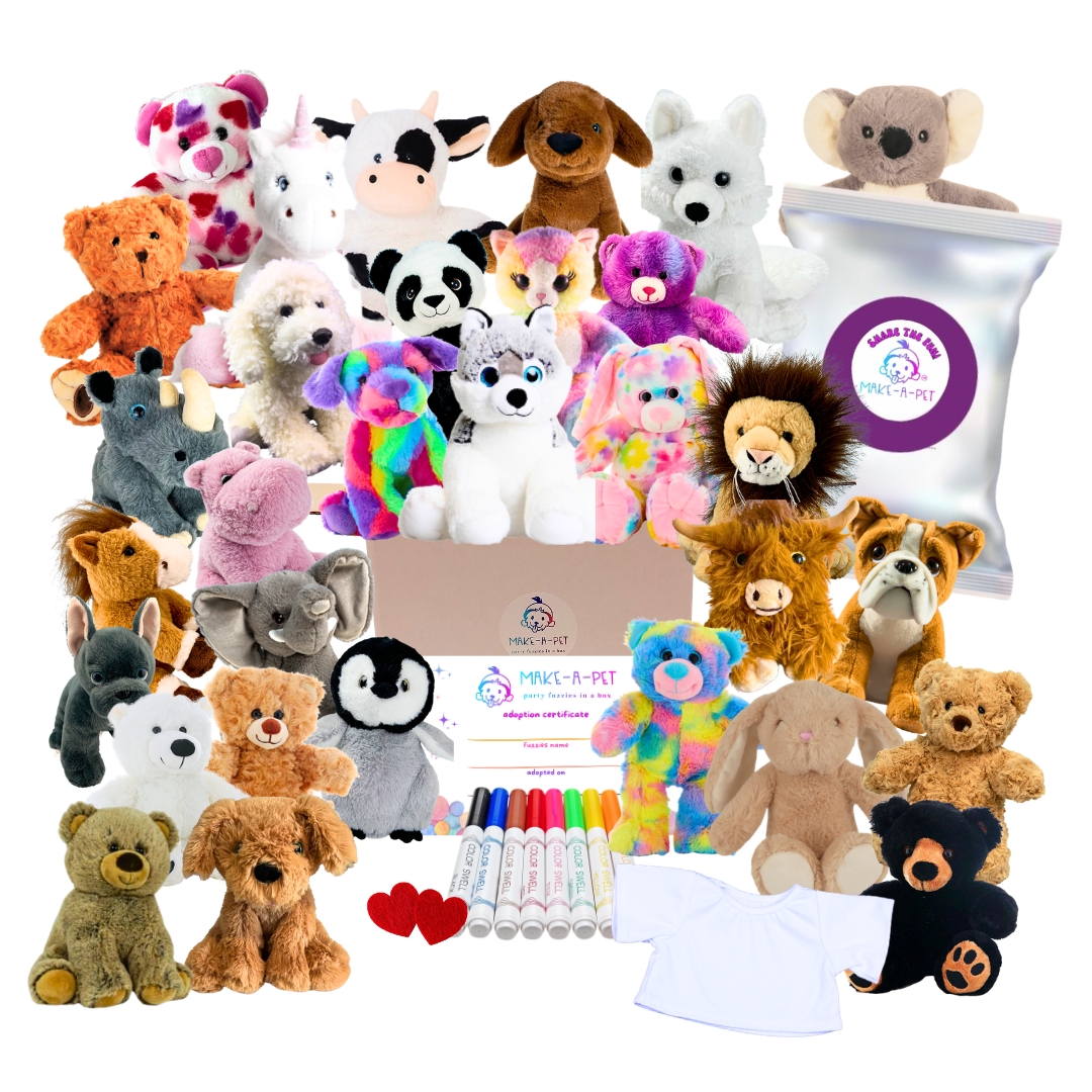 Stuffable Plush Animals Kit