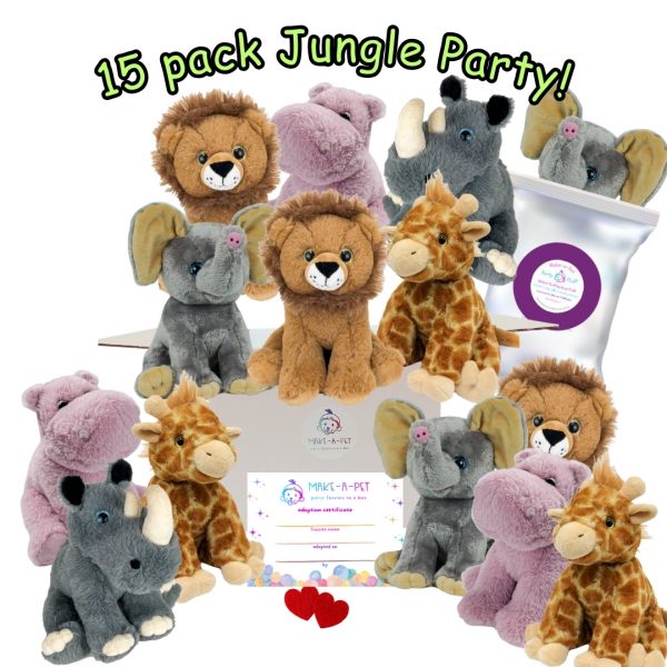 Jungle Theme Party Kit - 15 Pack - Image 7