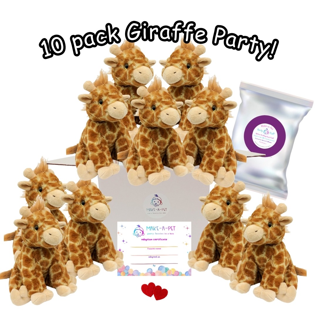 Giraffe Theme Party Kit - 10 Pack - Image 3