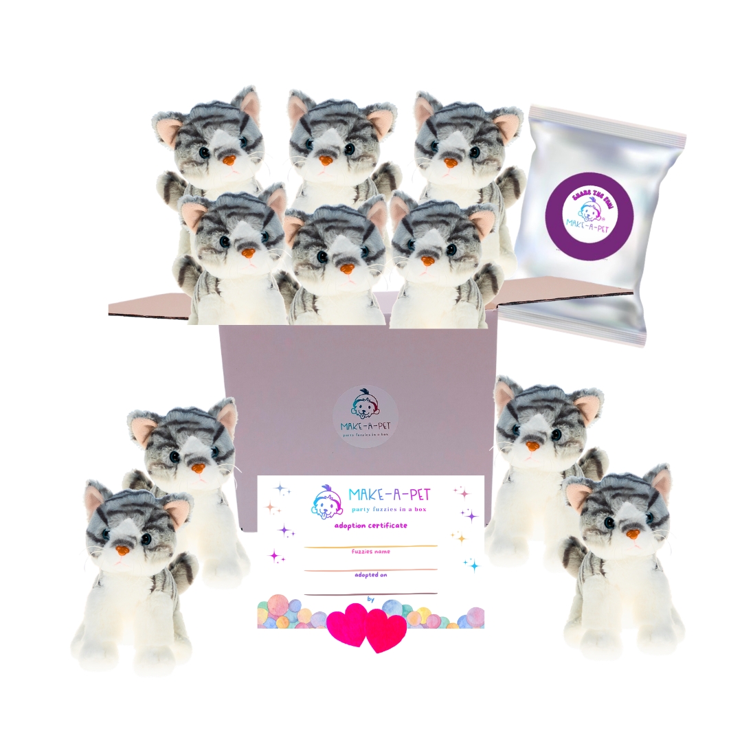 Cat Theme Party Kit - 10 Pack - Image 3