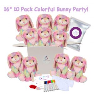 Colorful Bunny Party Kit