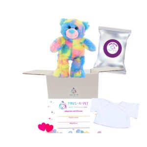 10" Neon Candy Bear