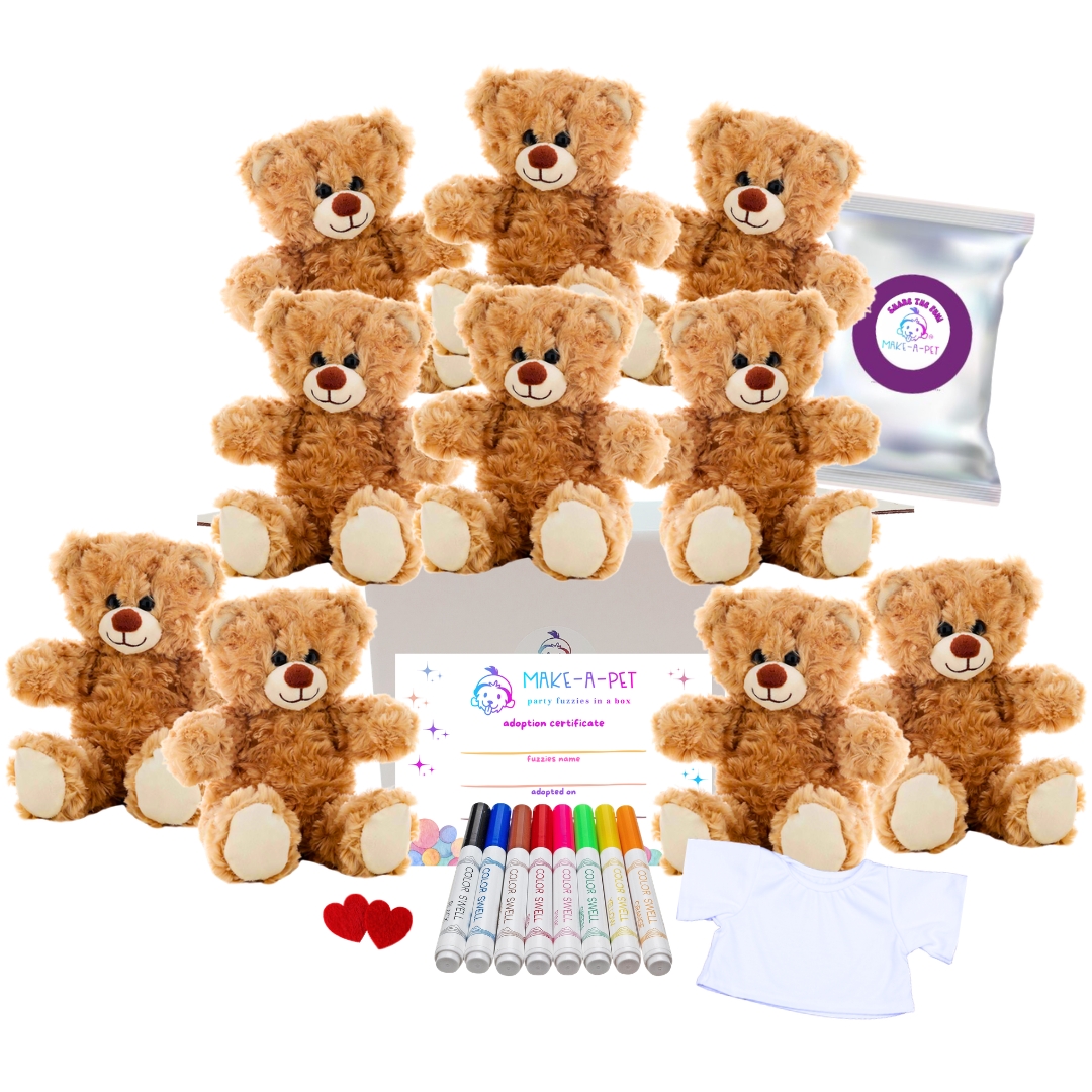 Waffle Teddy Bears Party