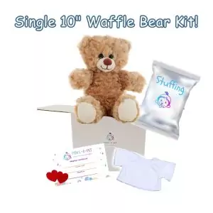 10" Waflle Bear