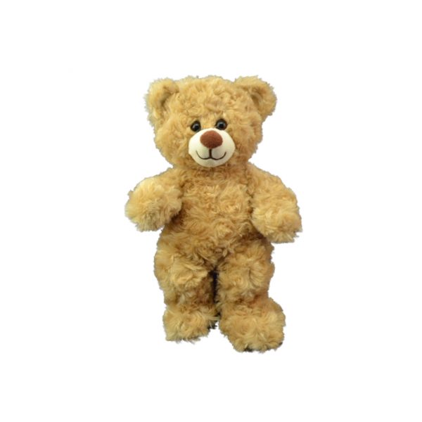 10" Waffle Bear Unstuffed with White T-shirt - Image 2
