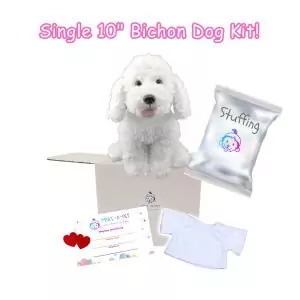 10" Bichon Dog Kit