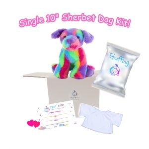 10" Sherbet Dog Plush