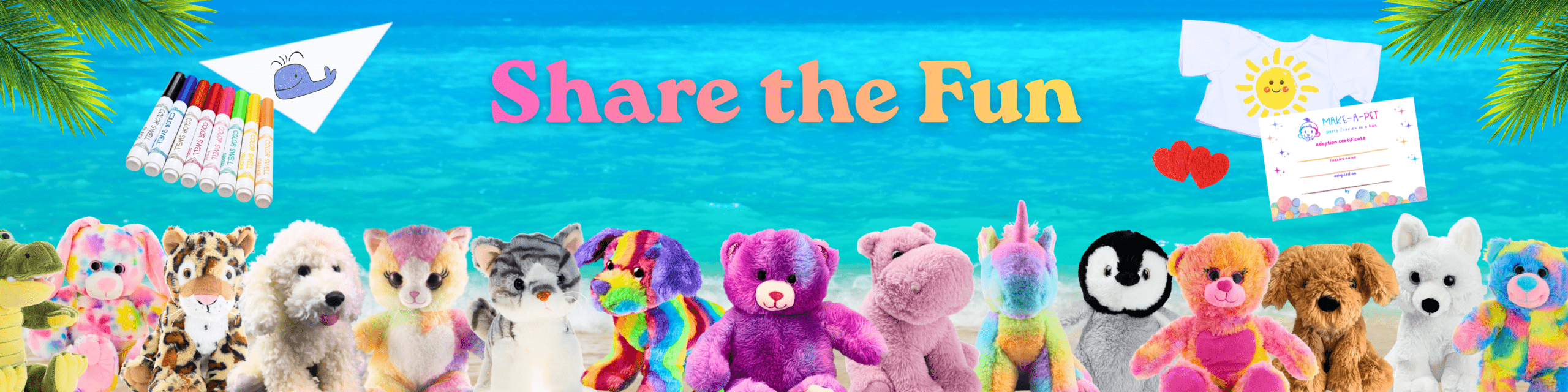 DIY Unstuffed Plush Kits