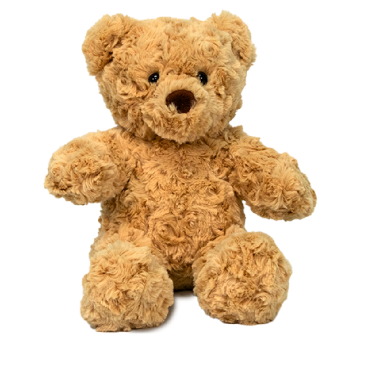 10" Pancake Bear Unstuffed with White T-shirt - Image 2
