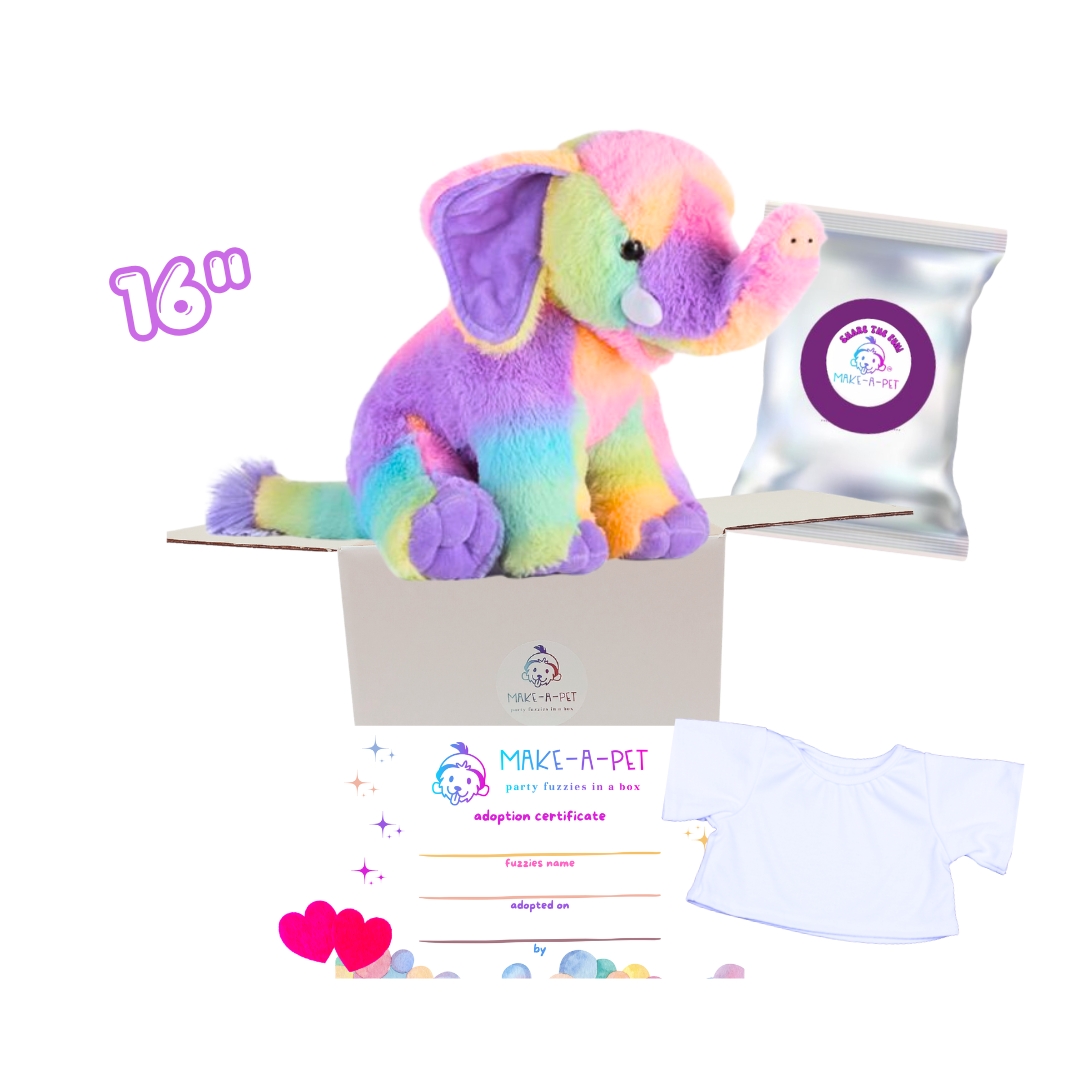 16" Colorful Elephant